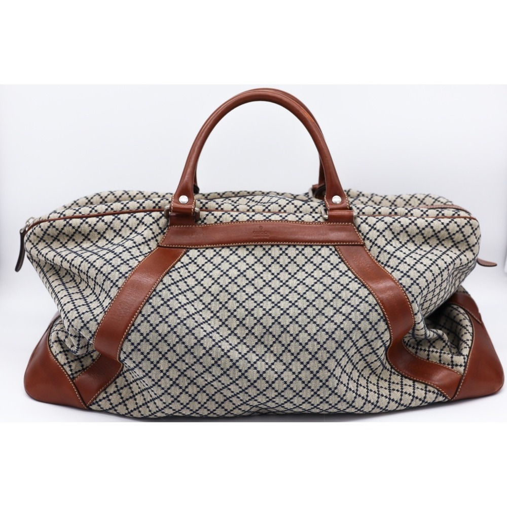 Gucci‎ Web Boston Diamente Satchel Travel Bag